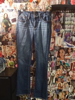 Buckle Women's Blue Flare Jeans